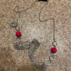 Paparazzi necklace and earrings